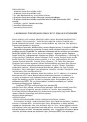 Bendrosios žemės ūkio politikos (BŽŪP) tikslai ir uždaviniai 3 puslapis