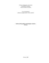 Daiktavardžių galūnių morfonologinė struktūra