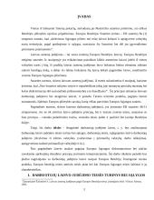 Darbuotojų laisvo judėjimo teisės turinys bei sąlygos pagal Europos Sąjungos teisę 3 puslapis