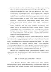 Europos Sąjungos (ES) Konstitucija: ratifikavimas ir jo problematika 6 puslapis