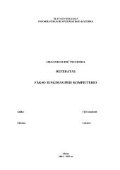 Fakso jungimas prie kompiuterio