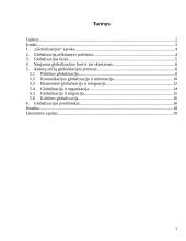 Globalizacijos procesai ir informacija 2 puslapis