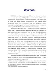 ICANN (Internet Corporation for Assigned Names and Numbers) teisinė struktūra 12 puslapis