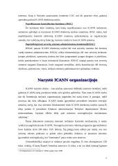 ICANN (Internet Corporation for Assigned Names and Numbers) teisinė struktūra 6 puslapis
