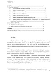 Ieškinio senaties samprata bei taikymas