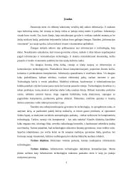 Informacinių technologijų vaidmuo dalykinėje komunikacijoje 3 puslapis