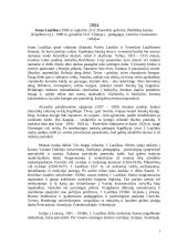 Jono Laužiko gyvenimas, pedagoginės idėjos ir veikla 2 puslapis