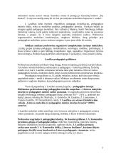 Jono Laužiko gyvenimas, pedagoginės idėjos ir veikla 6 puslapis