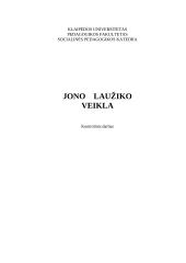 Jono Laužiko veikla