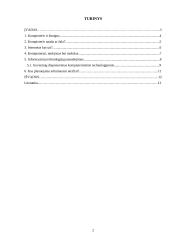 Kompiuterio vieta šiuolaikiniame gyvenime