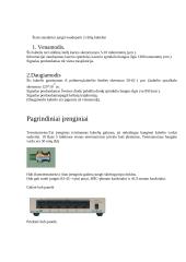 Kompiuterių tinklų standartai 5 puslapis