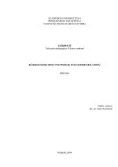 Kūdikio somatinis vystymasis nuo gimimo iki 2 metų