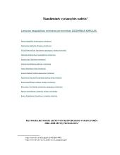 Lietuvos Respublikos Vyriausybė bei jos sudėtis 4 puslapis
