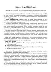 Lietuvos valdžios institucijos 1 puslapis