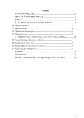 Gyventojų migracijos raiška Lietuvoje 2 puslapis