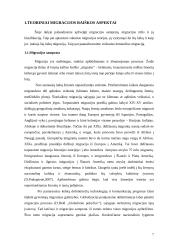 Gyventojų migracijos raiška Lietuvoje 7 puslapis