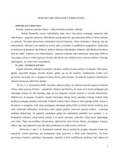 Mokymo organizavimo formų raida