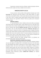 Motyvacija ir mokymosi motyvacija 2 puslapis