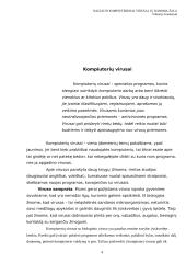 Naujausi kompiuteriniai virusai, jų daroma žala 4 puslapis