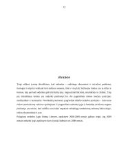 Nedarbo lygis ir bedarbių skaičius Lietuvos apskrityse 13 puslapis