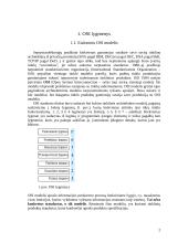 OSI lygmenys. Kanalinis lygmuo. Tinklinis lygmuo 3 puslapis