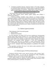 OSI lygmenys. Kanalinis lygmuo. Tinklinis lygmuo 7 puslapis