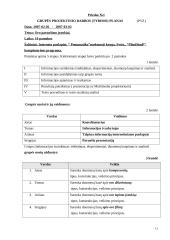 Projektinio metodo panaudojimas specialybės dalykuose 12 puslapis