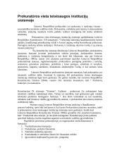 Prokuratūros vieta teisėsaugos institucijų sistemoje 2 puslapis