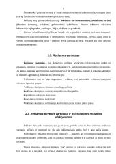 Reklamos reglamentavimas ir vartotojo teisė į informavimą 5 puslapis