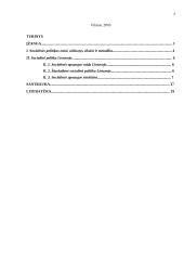 Socialinė politika Lietuvoje 2 puslapis