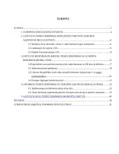 Teisei derinti skirtos Europos (Asociacijos) sutarties nuostatos