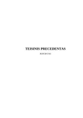 Teisinis precedentas
