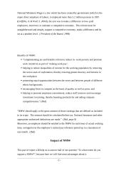 To what extent do you support a National Minimum Wage (NMW) ? 3 puslapis