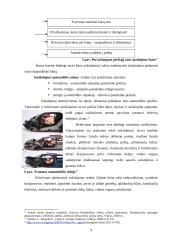 Traumatizmas. Bukais daiktais padarytų sužalojimų mechanizmas, automobilių traumos, šalutiniai sužalojimai 8 puslapis