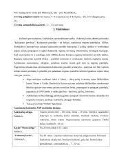 Turizmo sektoriaus analizė Aukštaitijos nacionaliniame parke 7 puslapis