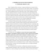 Vaiko socializacija globos institucijoje 6 puslapis