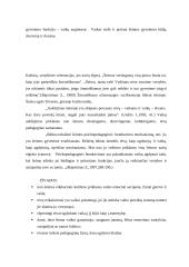 Vaiko ugdymas: šeimos ir ikimokyklinės įstaigos sąveika 9 puslapis