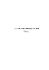 Vaikų specialieji mokymosi poreikiai