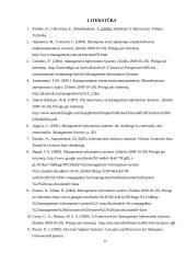 Valdymo informacinių sistemų klasifikacija 17 puslapis