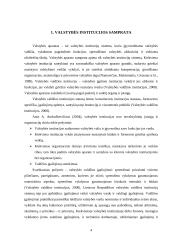 Valstybės institucijos samprata ir sistema. Valstybės institucijų klasifikavimo pagrindai, funkcijos ir kompetencija 4 puslapis