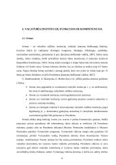 Valstybės institucijos samprata ir sistema. Valstybės institucijų klasifikavimo pagrindai, funkcijos ir kompetencija 8 puslapis