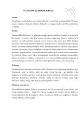 Vitaminai tirpūs vandenyje 6 puslapis