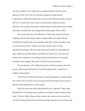 Differences in body image satisfaction between Lithuanian and American college students 11 puslapis