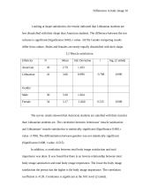 Differences in body image satisfaction between Lithuanian and American college students 16 puslapis