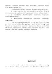 Nuosavybės teisė ir turtinė žala 3 puslapis