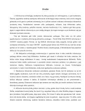Informacinių technologijų vaidmuo studijų procese 16 puslapis