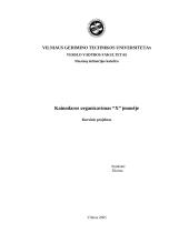 Kainodaros organizavimas įmonėje