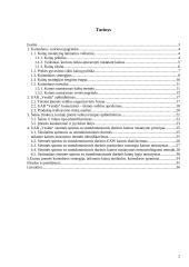 Kainodaros organizavimas: UAB "Vesida" 2 puslapis