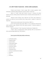 Kainodaros organizavimas: UAB "Vesida" 18 puslapis