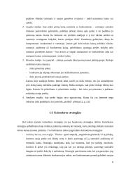 Kainodaros organizavimas: UAB "Vesida" 8 puslapis